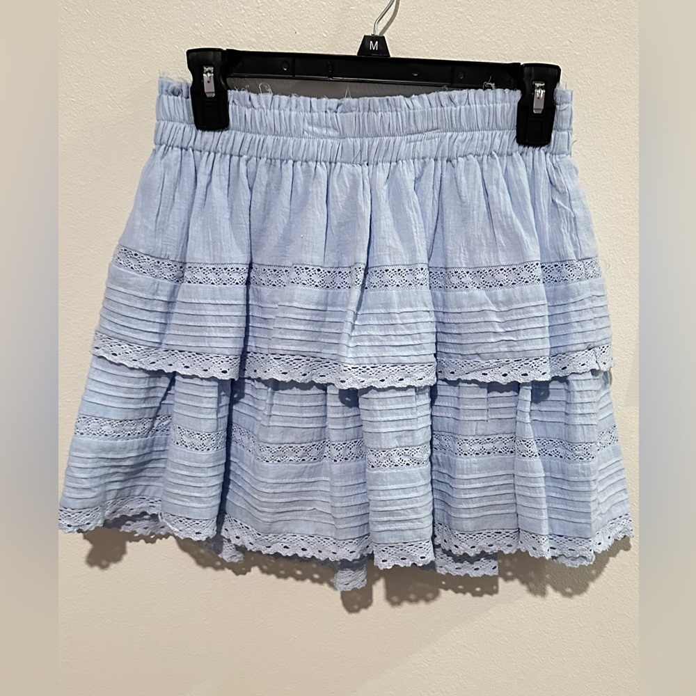 Blue day+moon skirt. Stretchy waste band.